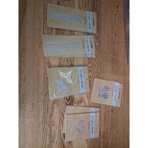 Lot of 35 Packs Crafters Square Cutting Dies  Stickers  - New